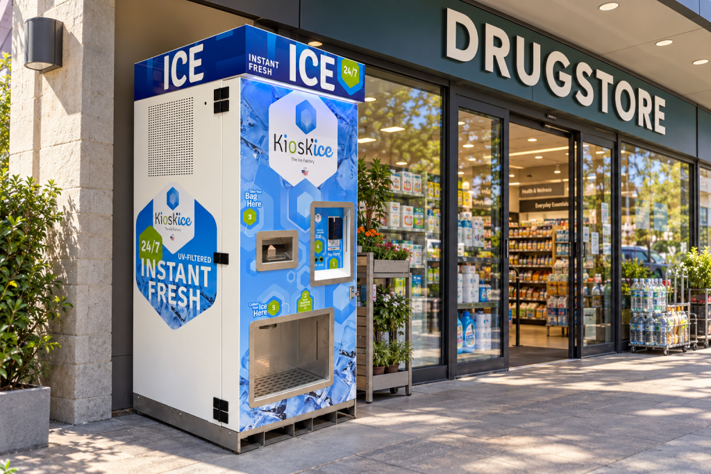 Kiosk’Ice — mise en situation : drugstore